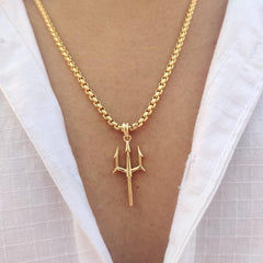Trident Gold Chain