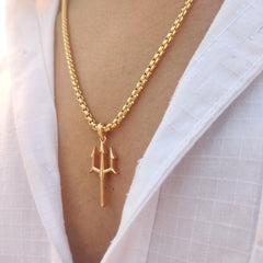 Trident Gold Chain