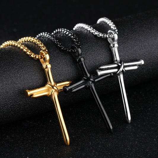 Imperial Cross Pendant Necklace